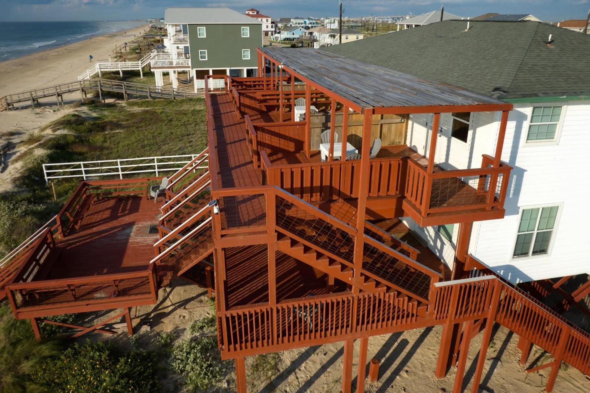 Unobstructed Oceanfront Seagull Unit 3 Beach Pad! Vila Surfside Beach Exterior foto